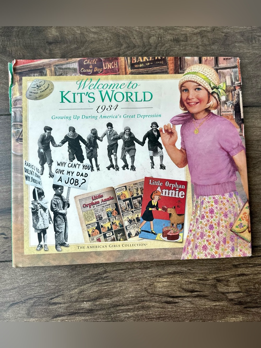 Welcome to Kit's World 1934 American Girl Hardcover Book - Great Depression